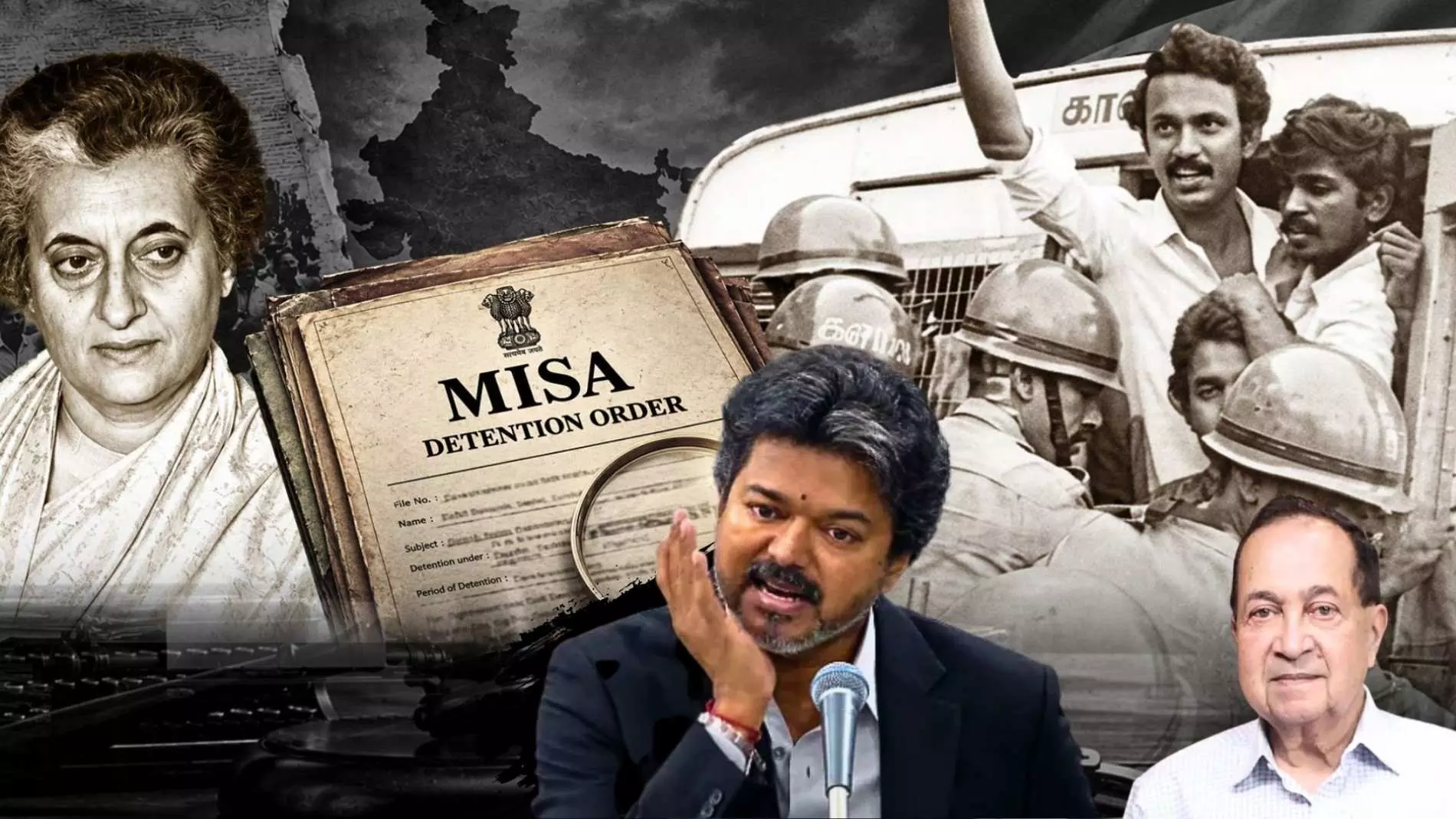 Interview with N Ram on Vijays hand gesture, Stalins MISA arrest Interview with N Ram on Vijays hand gesture, Stalins MISA arrest