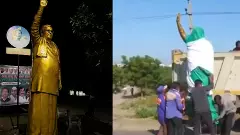 Siddaramaiah statue