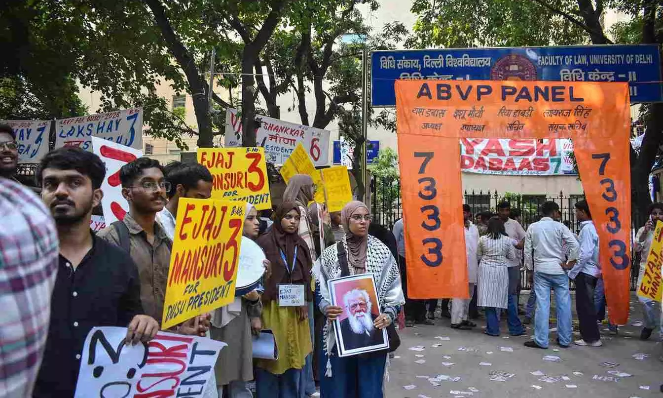 DUSU elections: Over 2,000 police, paramilitary personnel deployed for polling DUSU elections: Over 2,000 police, paramilitary personnel deployed for polling