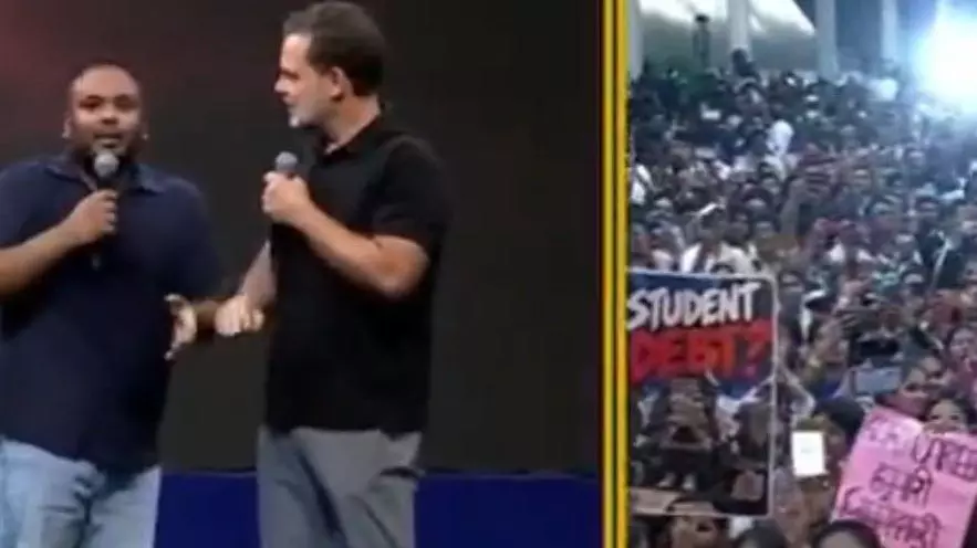Rahul Gandhi at Indore