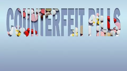 Counterfeit pills, medicine Counterfeit pills, medicine