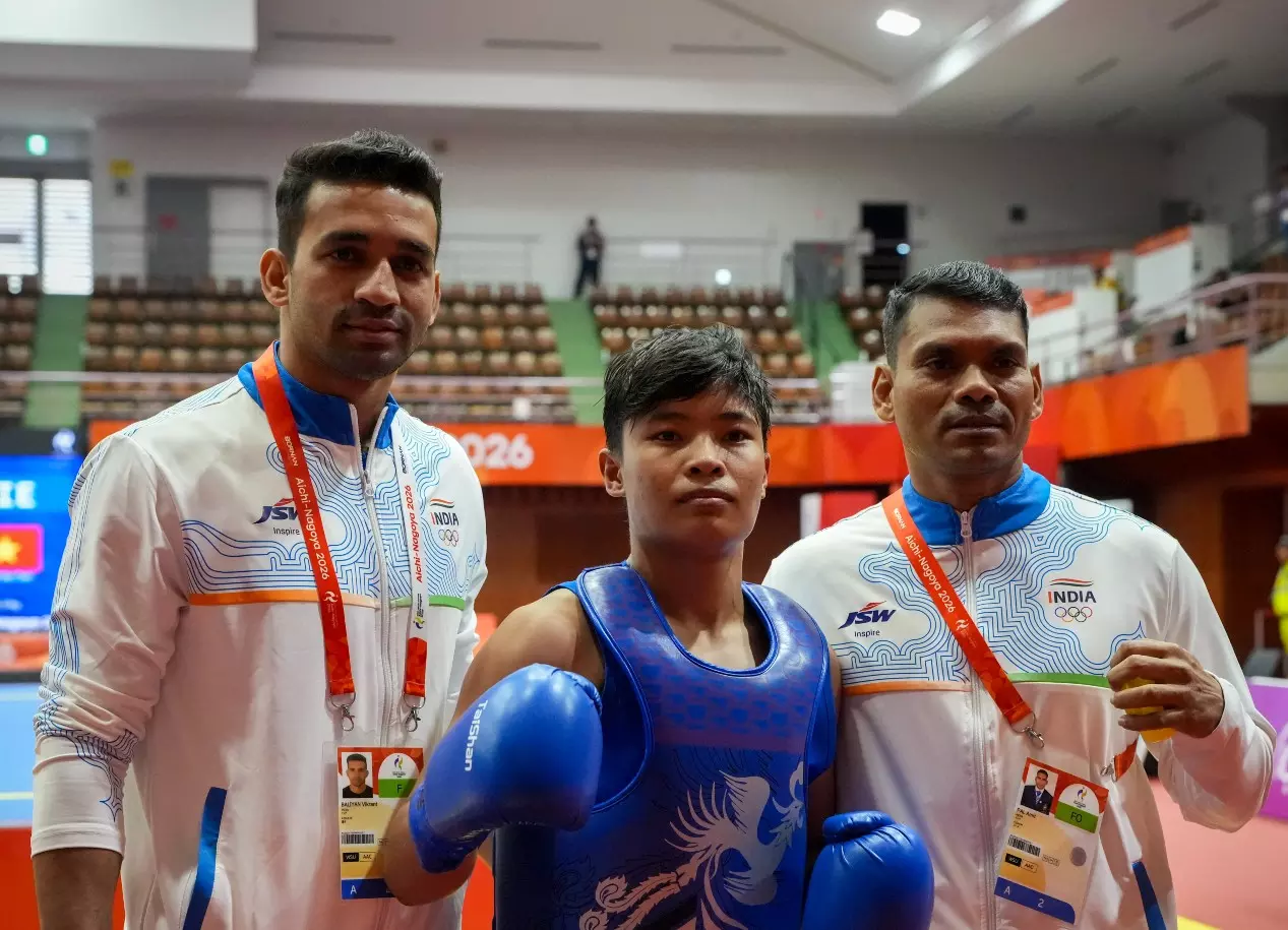 Asian Games: Roshibina Devi wins silver in wushu after loss in gold-medal bout