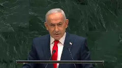 Delegates walk out as Netanyahu addresses UN, he calls them cowards Delegates walk out as Netanyahu addresses UN, he calls them cowards
