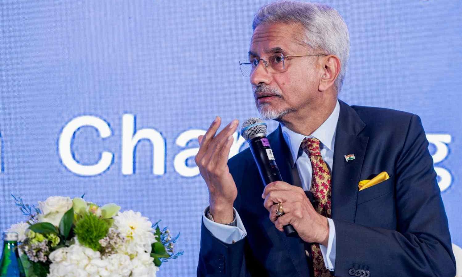 Jaishankar responds to Pakistani journalist’s question on terrorism at UN