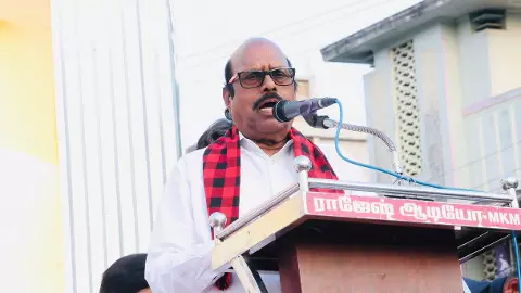 DVAC books former TN minister EV Velu over alleged lake excavation for DMK event