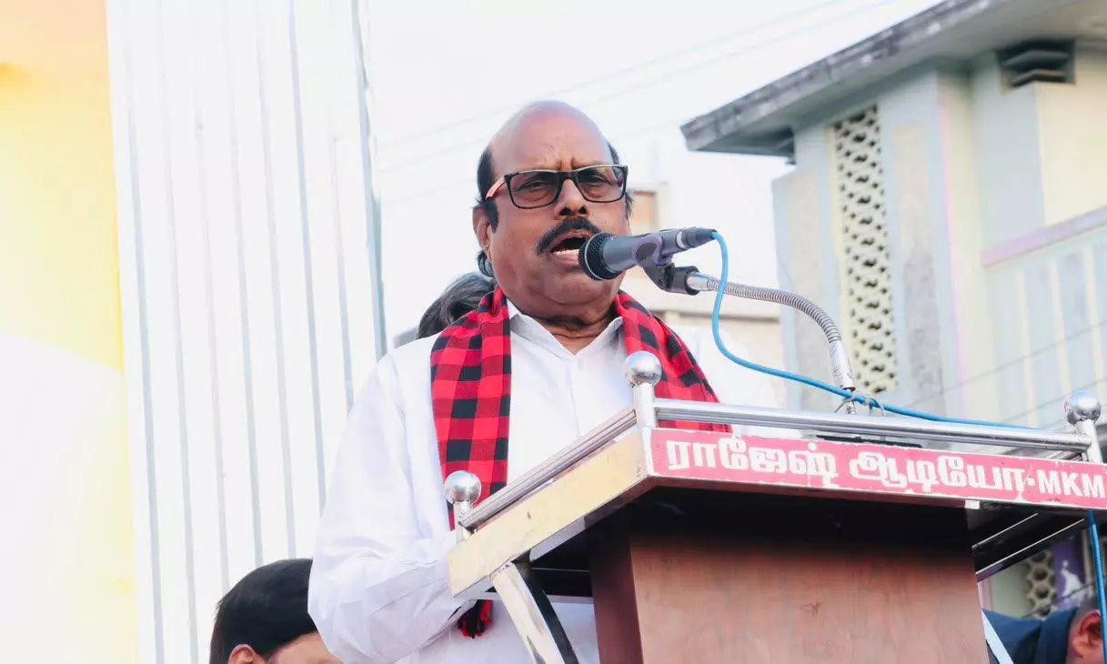 DVAC books former TN minister EV Velu over alleged lake excavation for DMK event DVAC books former TN minister EV Velu over alleged lake excavation for DMK event