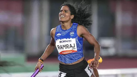 Vithya Ramraj shatters PT Usha’s 40-yr-old record, wins Asian Games bronze Vithya Ramraj shatters PT Usha’s 40-yr-old record, wins Asian Games bronze