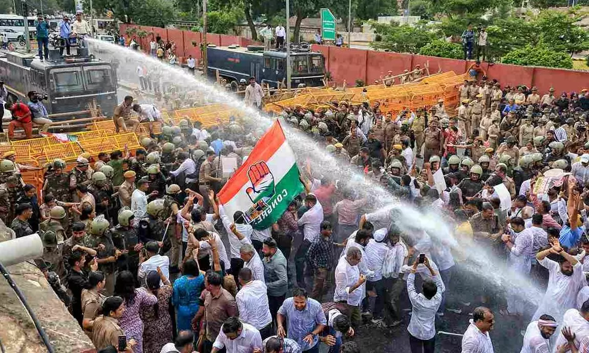 Oppn protests across states seek CEC Gyanesh Kumar’s removal, turn up heat over SIR Oppn protests across states seek CEC Gyanesh Kumar’s removal, turn up heat over SIR