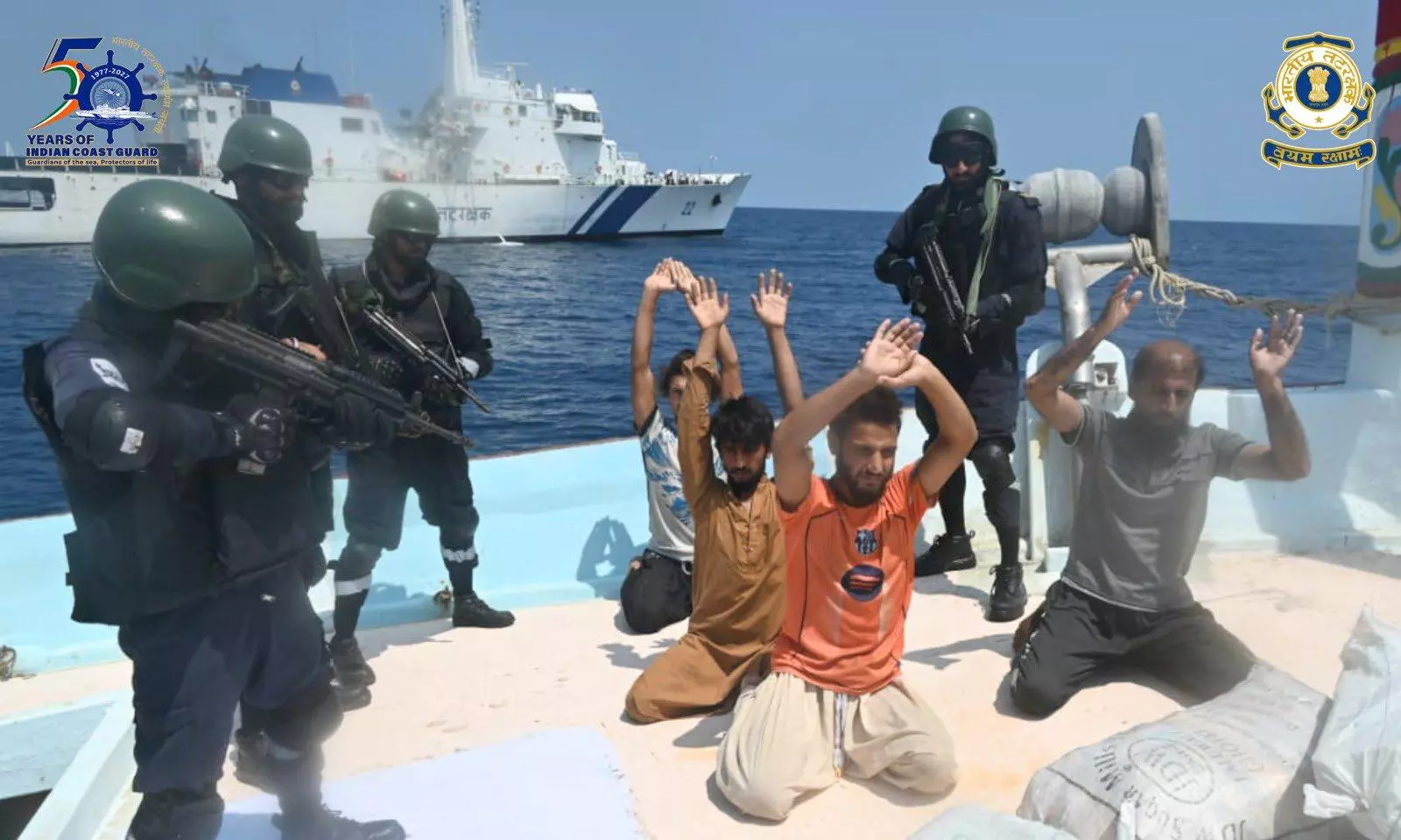 Drugs seizure by Coast Guard Drugs seizure by Coast Guard