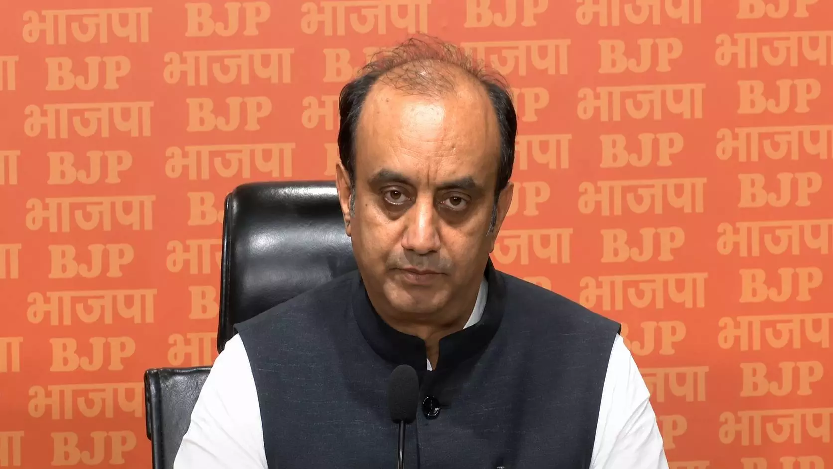 BJP spokesperson Sudhanshu Trivedi BJP spokesperson Sudhanshu Trivedi