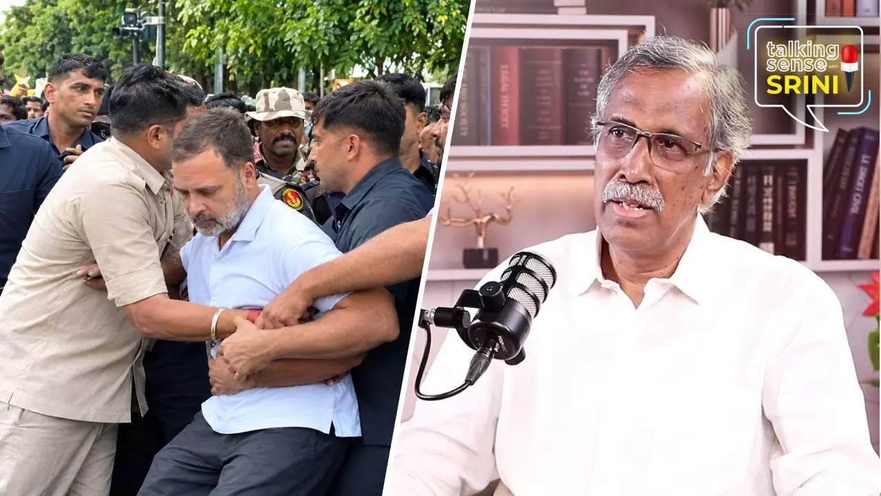Talking Sense with Srini - ECs Gyanesh Kumar crisis Talking Sense with Srini - ECs Gyanesh Kumar crisis