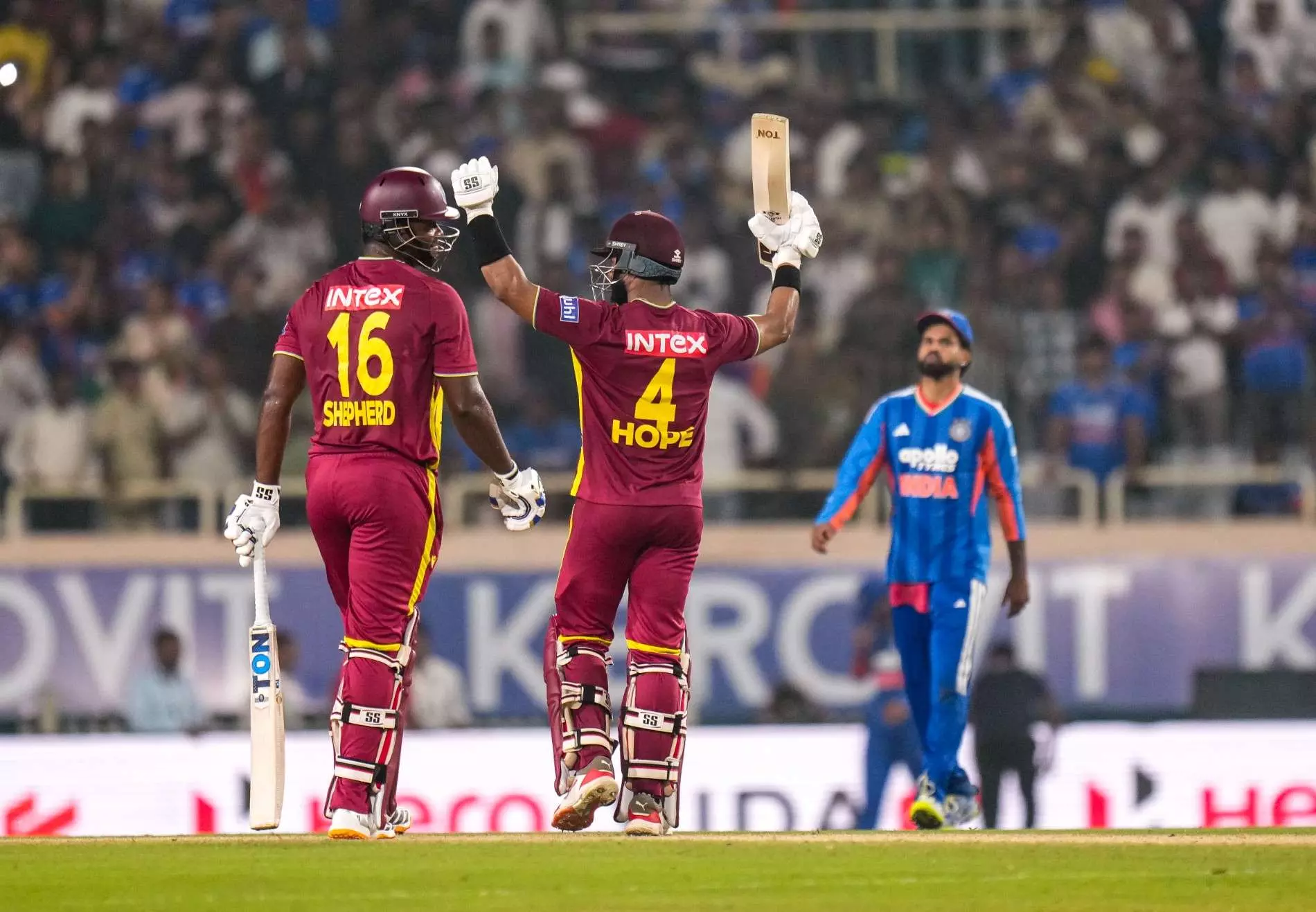 T20: Hope smashes ton as West Indies stun India in record chase T20: Hope smashes ton as West Indies stun India in record chase