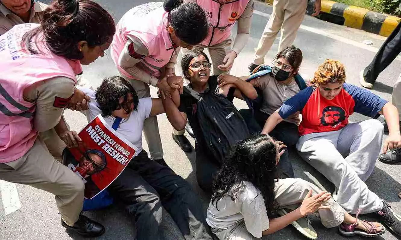 SIR row, CJP’s rise, Delhi crackdown: How global media reported anti-CEC protests SIR row, CJP’s rise, Delhi crackdown: How global media reported anti-CEC protests