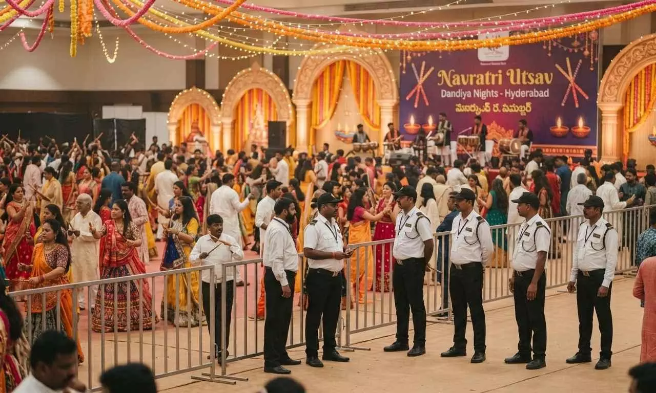 Dandiya Navratri celebration Dandiya Navratri celebration