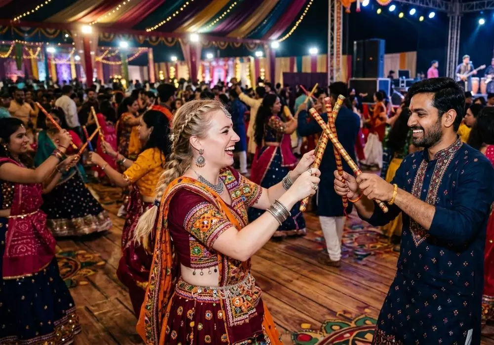 Why some Indians are looking to ‘rent’ a partner for garba and dandiya events this Navratri Why some Indians are looking to ‘rent’ a partner for garba and dandiya events this Navratri