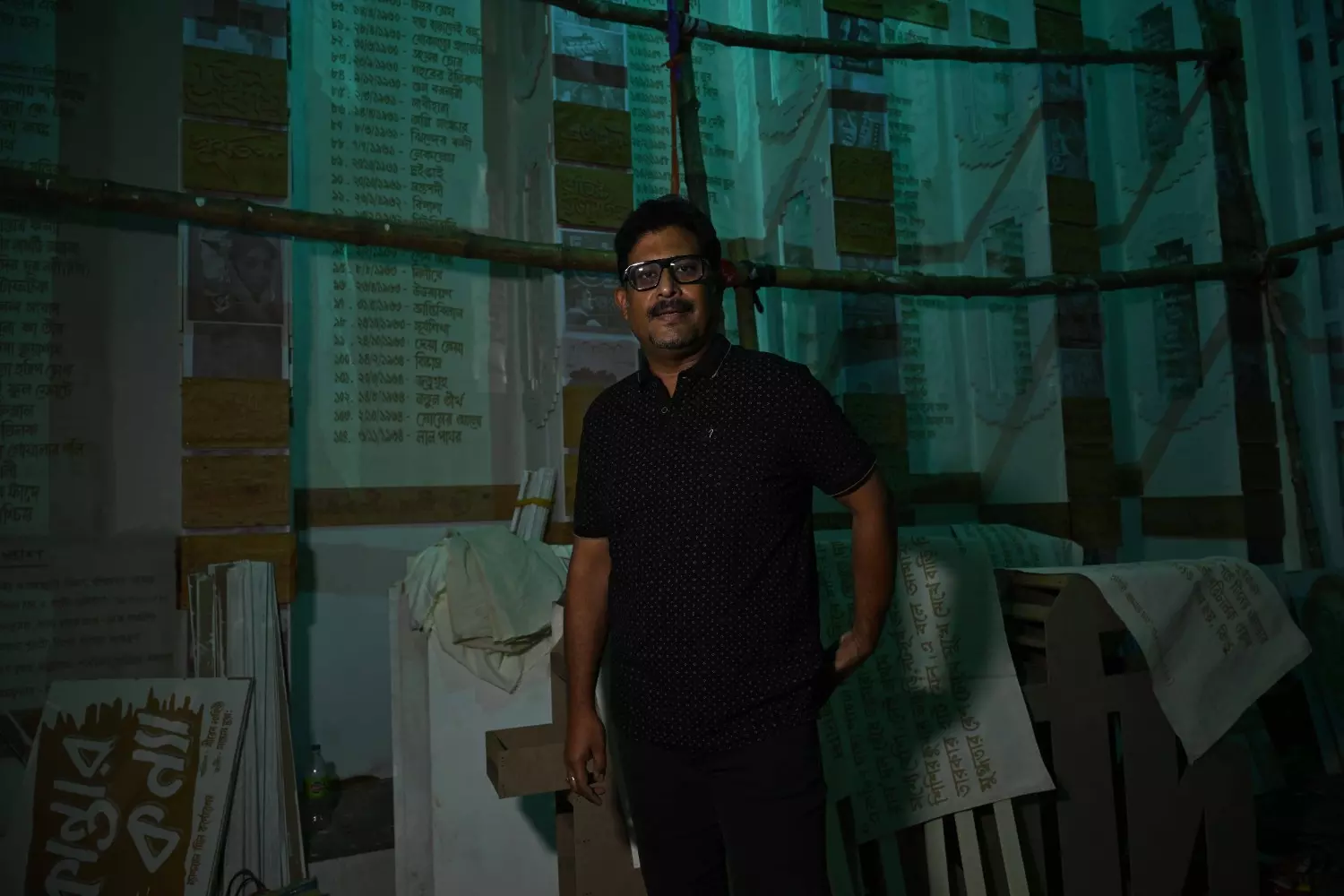 Arijit Maitra of Samaj Sebi Sangha in south Kolkata.&nbsp;