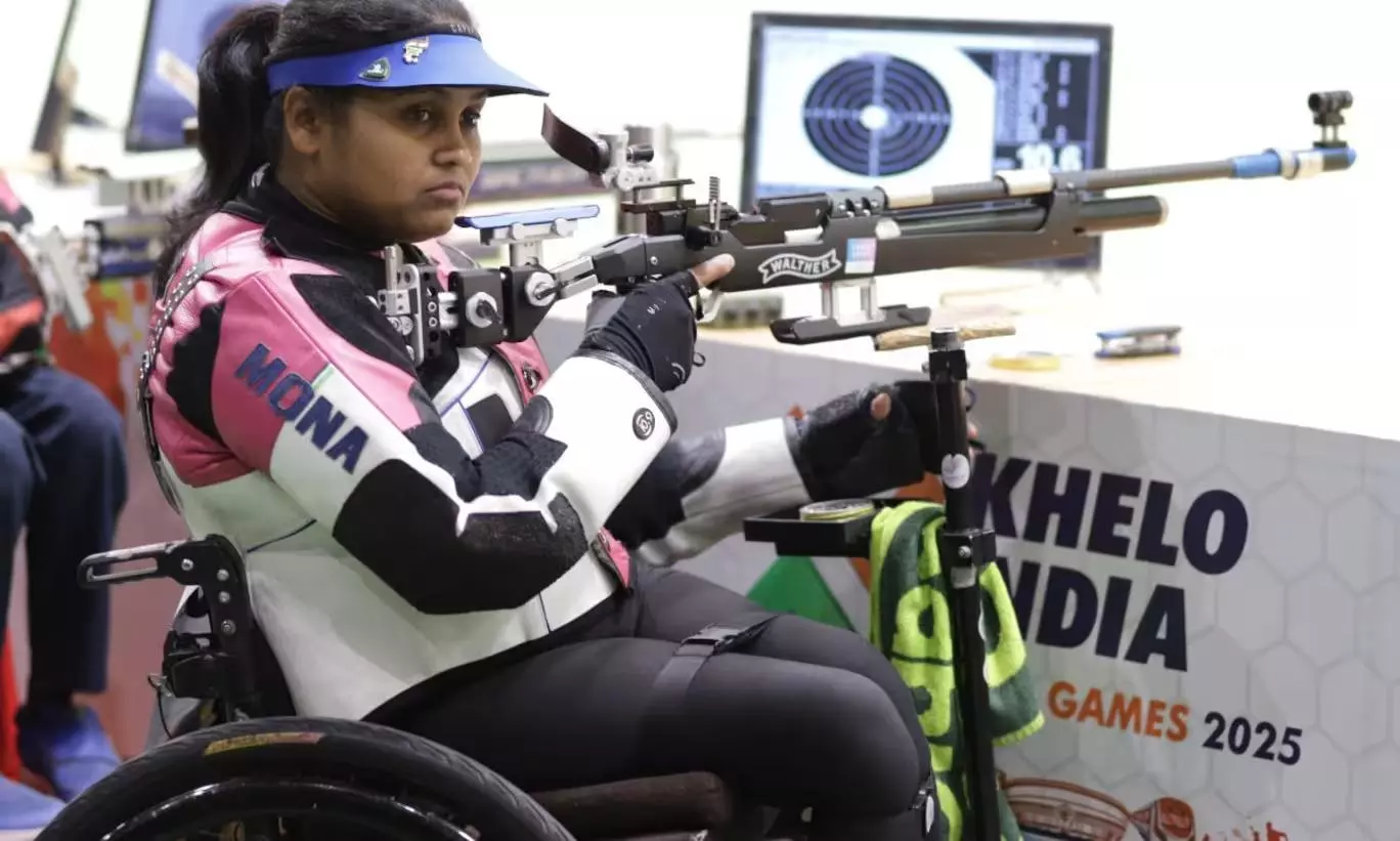Para-shooter Mona Agarwal Para-shooter Mona Agarwal