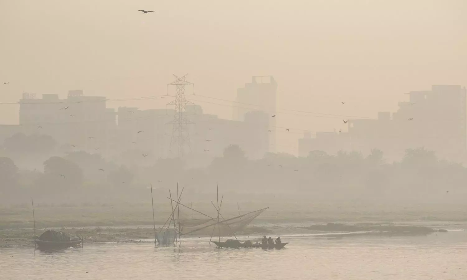 Yamuna River in Delhi Yamuna River in Delhi