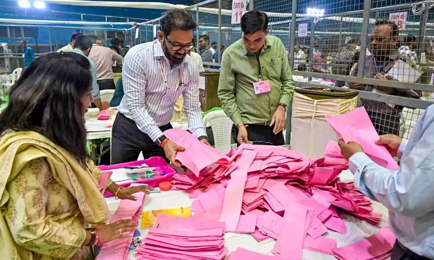 counting of votes in Nagpur