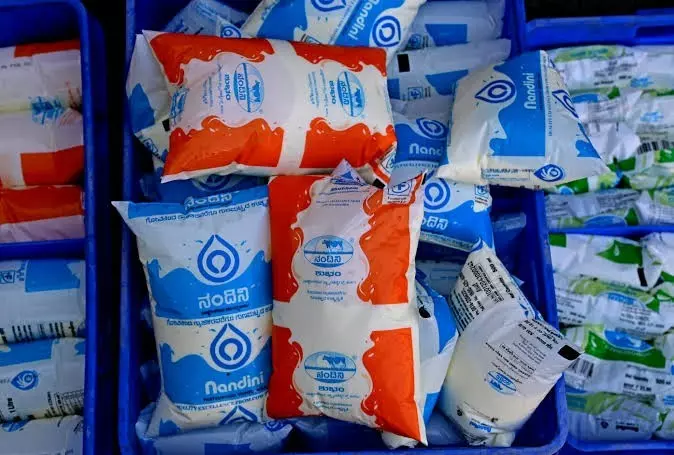 Nandini milk Nandini milk