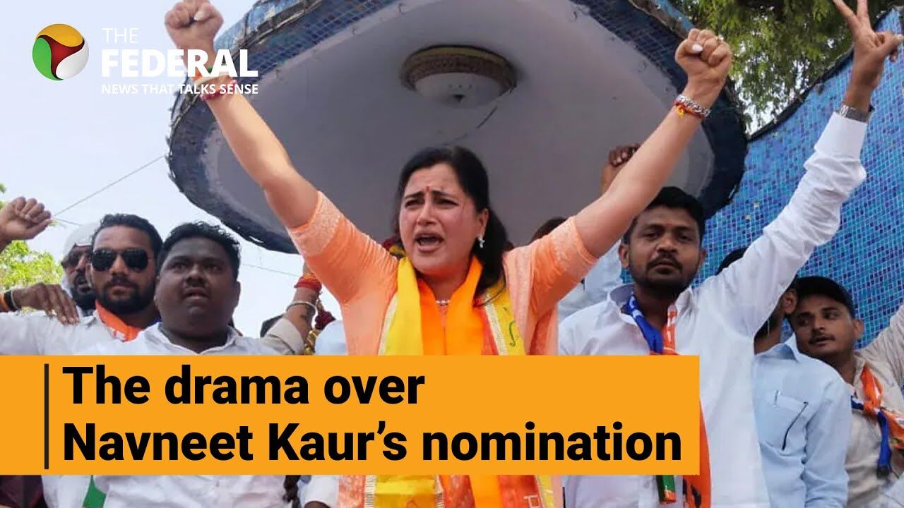 Last minute twist : How did BJP’s Navneet Kaur Rana file her LS nomination?
