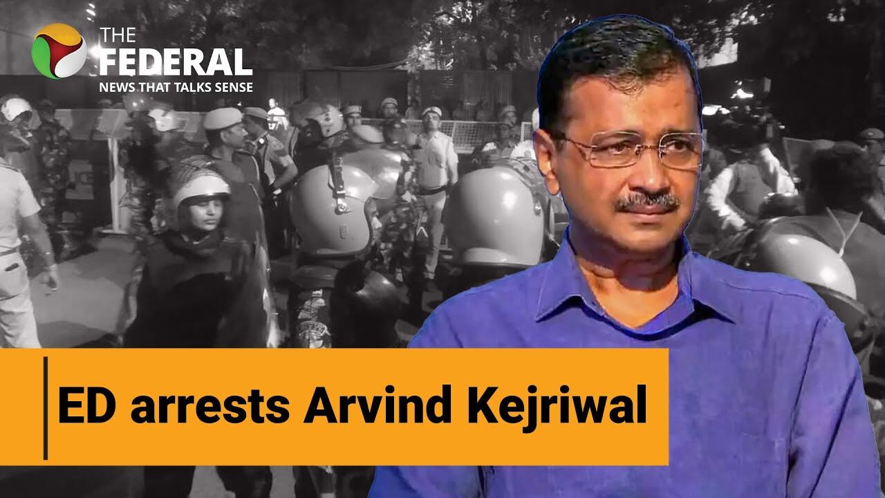 Watch | ED arrests Delhi CM Arvind Kejriwal in Liquor Policy case