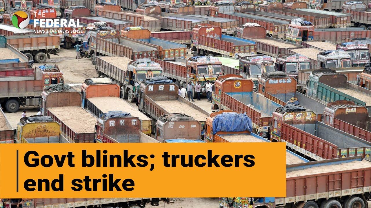 Truckers End Strike As Govt Says New Law Will Be Implemented After Talks The Federal 