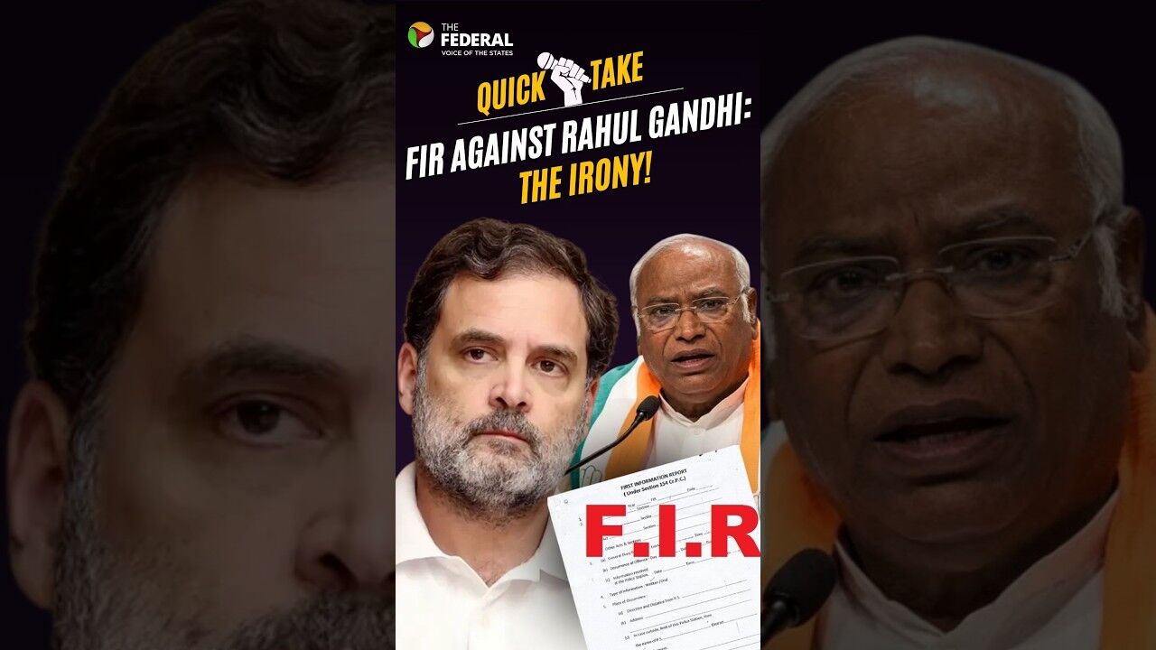 FIR against Rahul Gandhi: The irony! | QuickTake