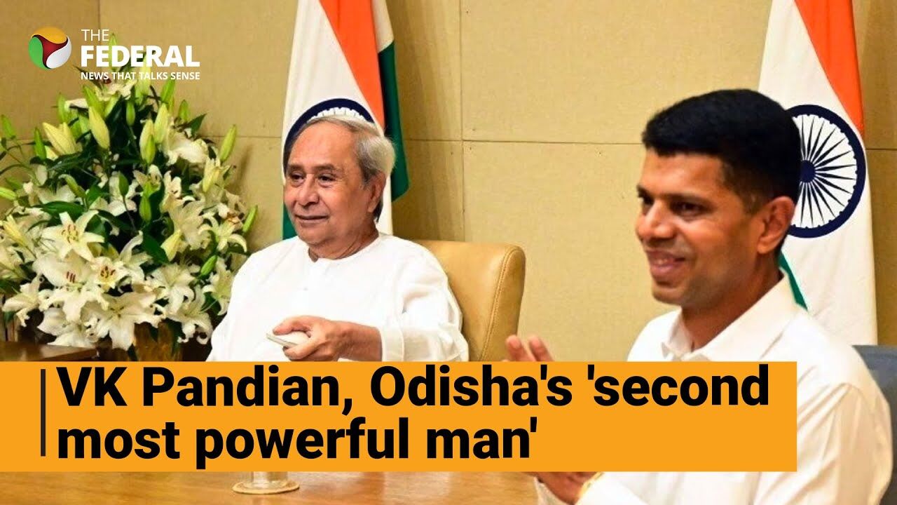 The rise and rise of TN-born VK Pandian, Naveen Patnaik’s trusted aide