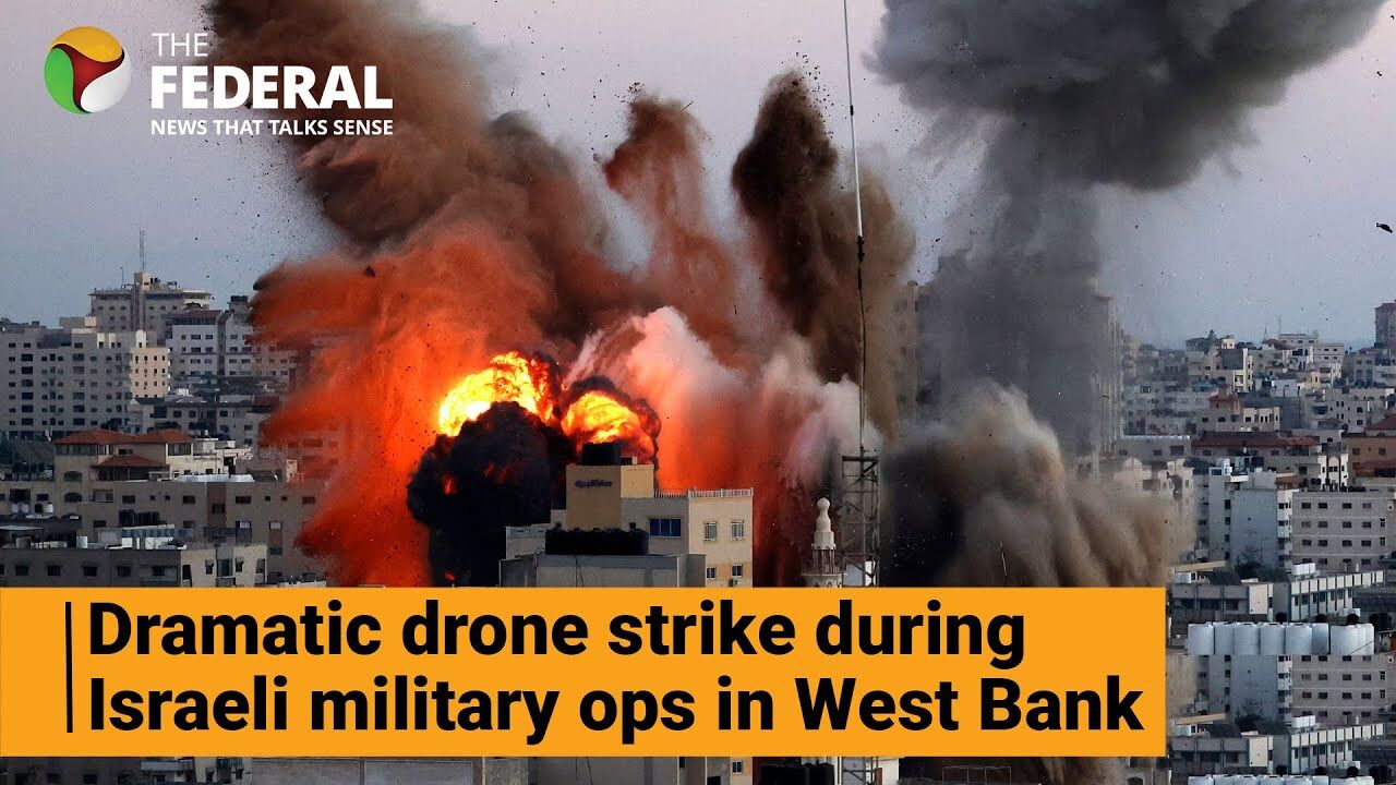 Israeli military deploys drone in West Bank operation, 2 Palestinians killed