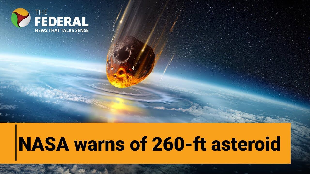 Massive asteroid races towards Earth at 65,000 kmph