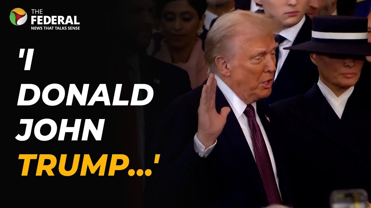 Watch | Trump takes oath as 47th US President
