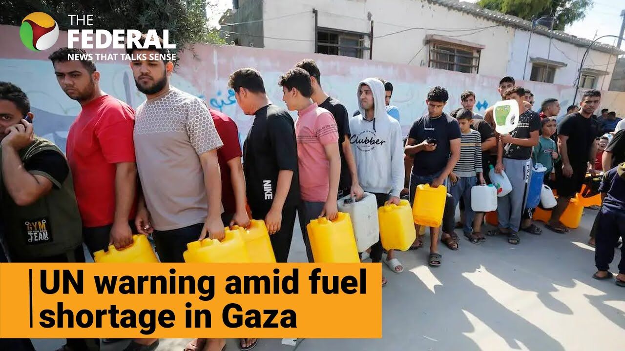 Gaza faces fuel shortage; UN warns of stopping aid work