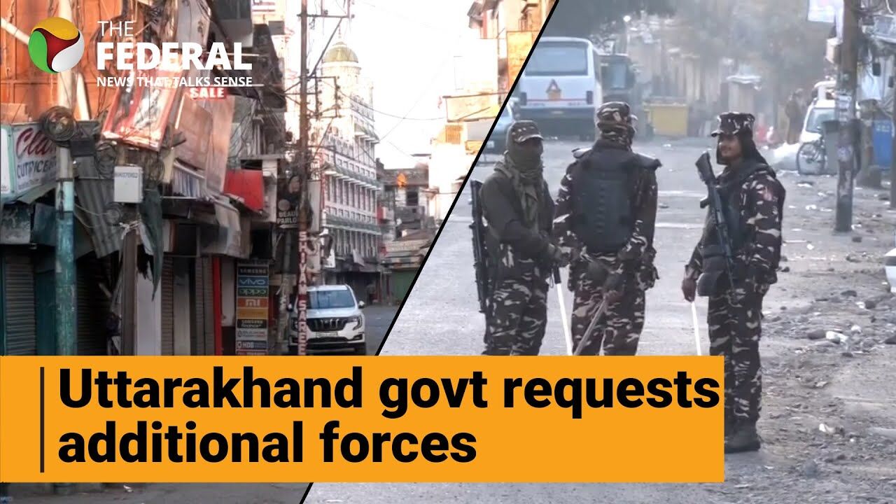 Watch | Security tightened amid simmering tensions in Haldwani