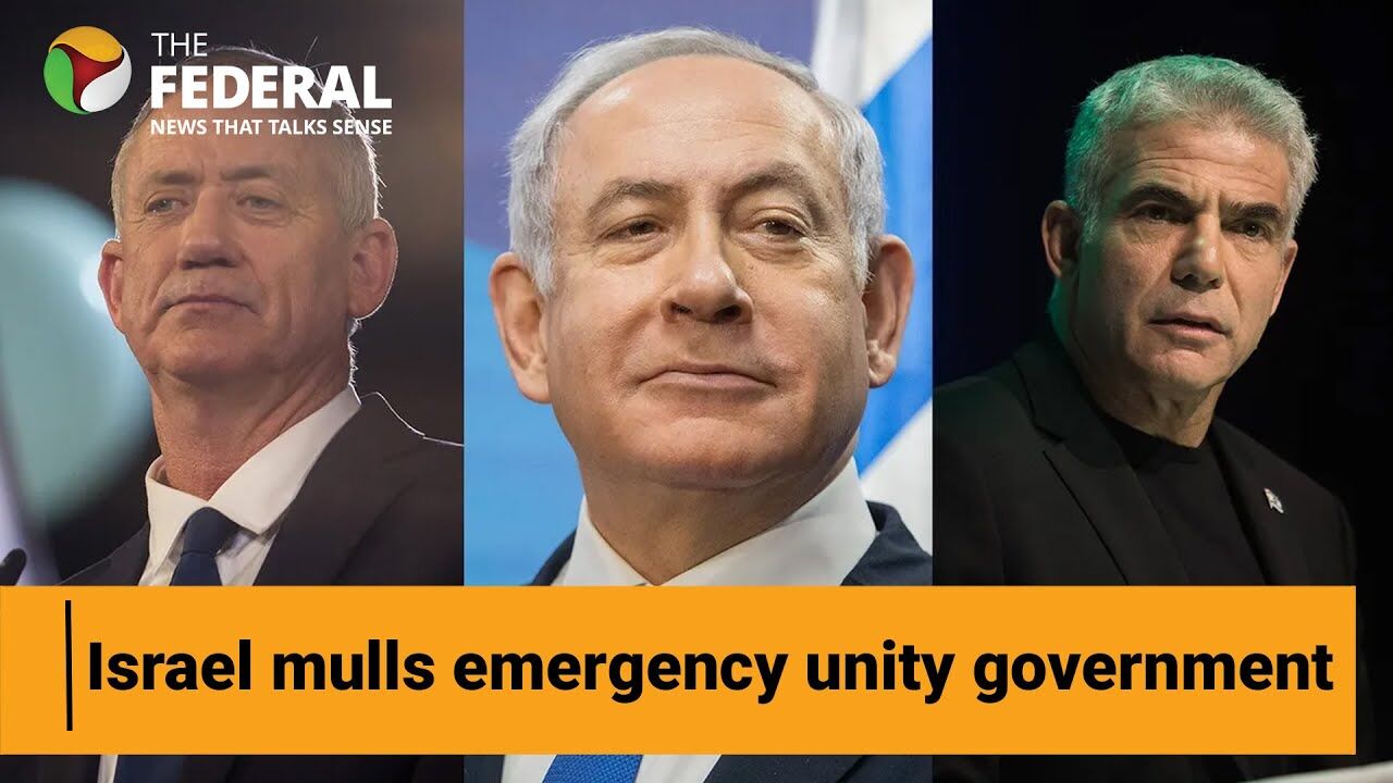 Netanyahus political opponents mull a wartime coalition