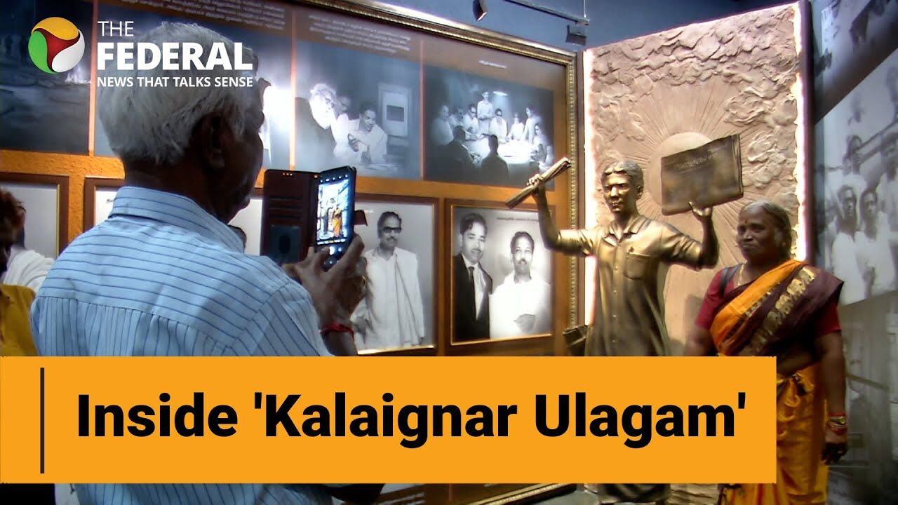 Watch | Kalaignar Ulagam: A tech-infused tribute to India’s political stalwart