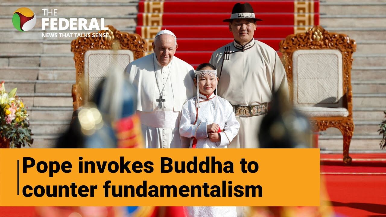Pope urges religious dialogue to fight fundamentalism