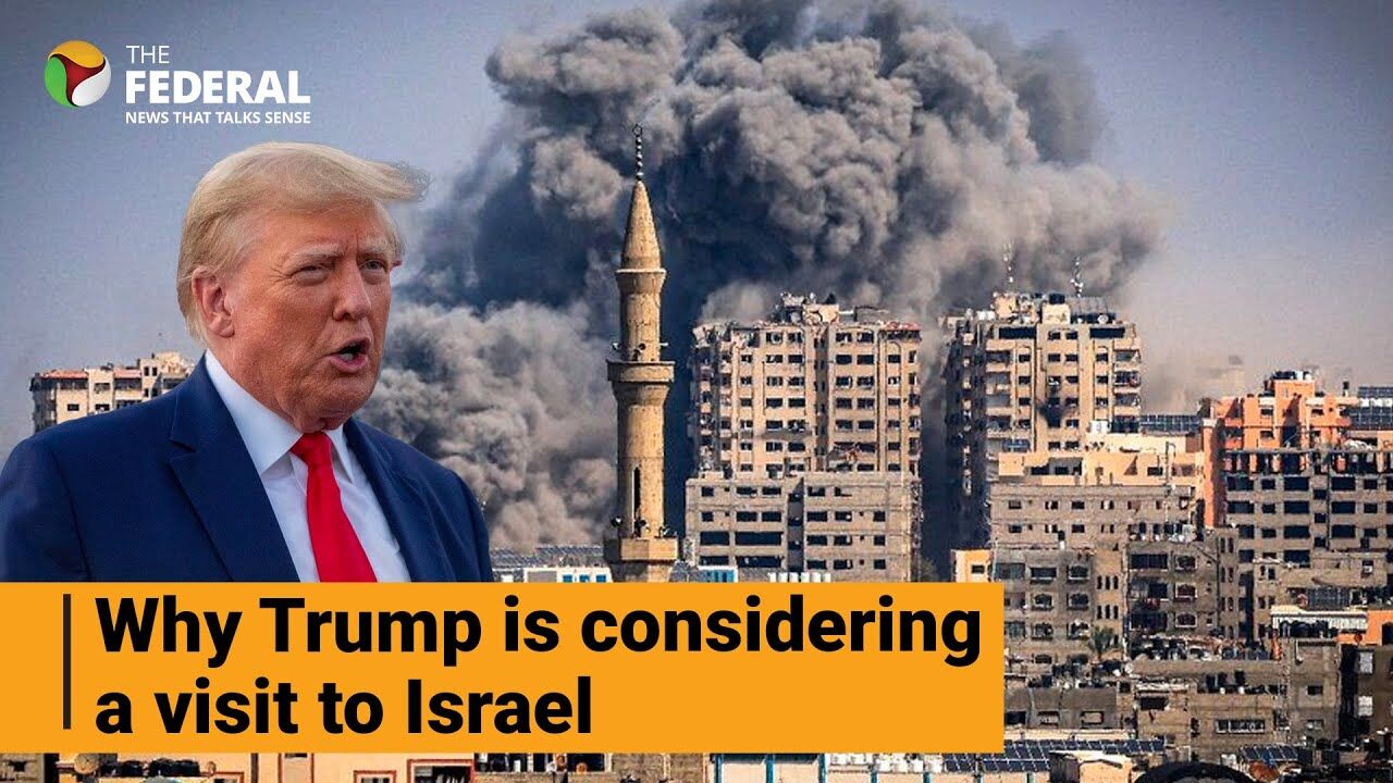 Trump says he may go to Israel amid war with Hamas
