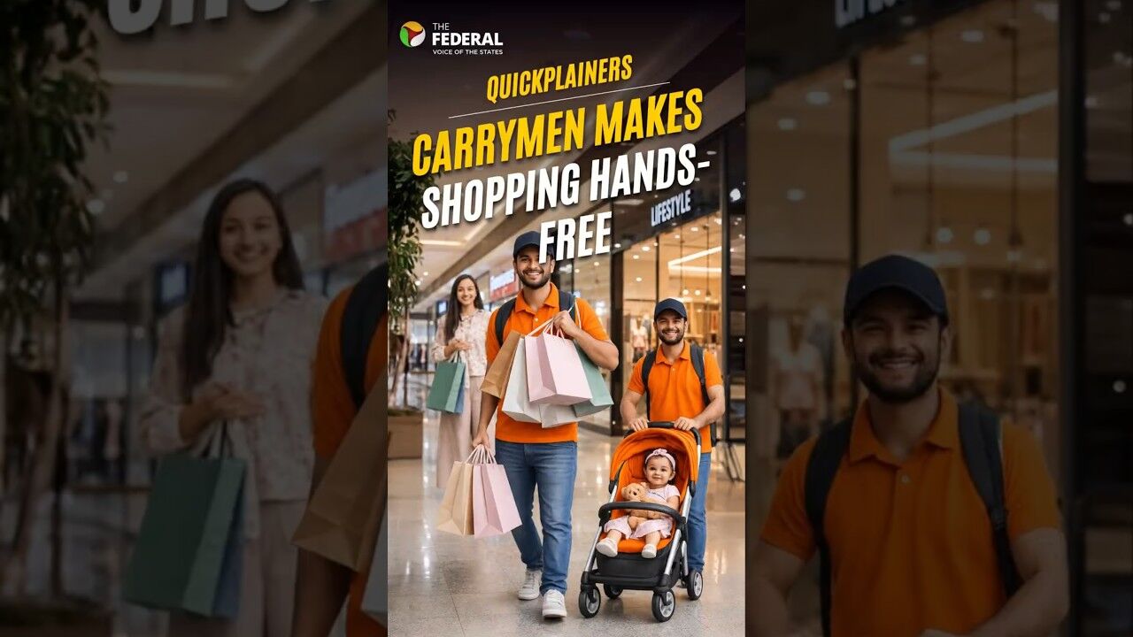 This startup lets you hire men to carry shopping bags