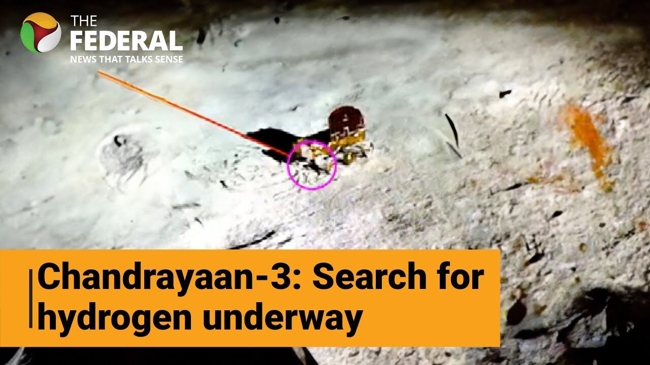 Chandrayaan-3: Pragyan rover confirms sulphur at moon’s south pole