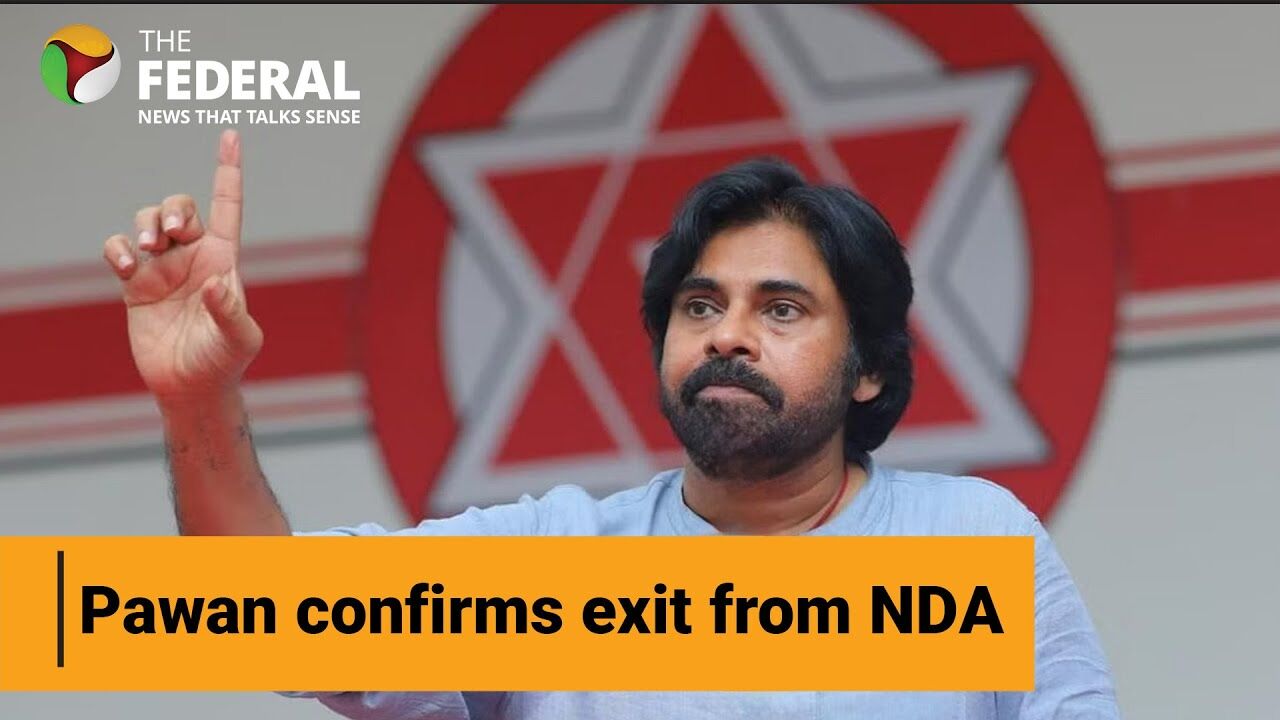 Pawan Kalyan confirms exit from NDA, vows to end Jagan rule in Andhra