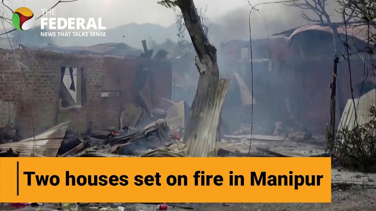 Manipur sees fresh violence, two houses set ablaze