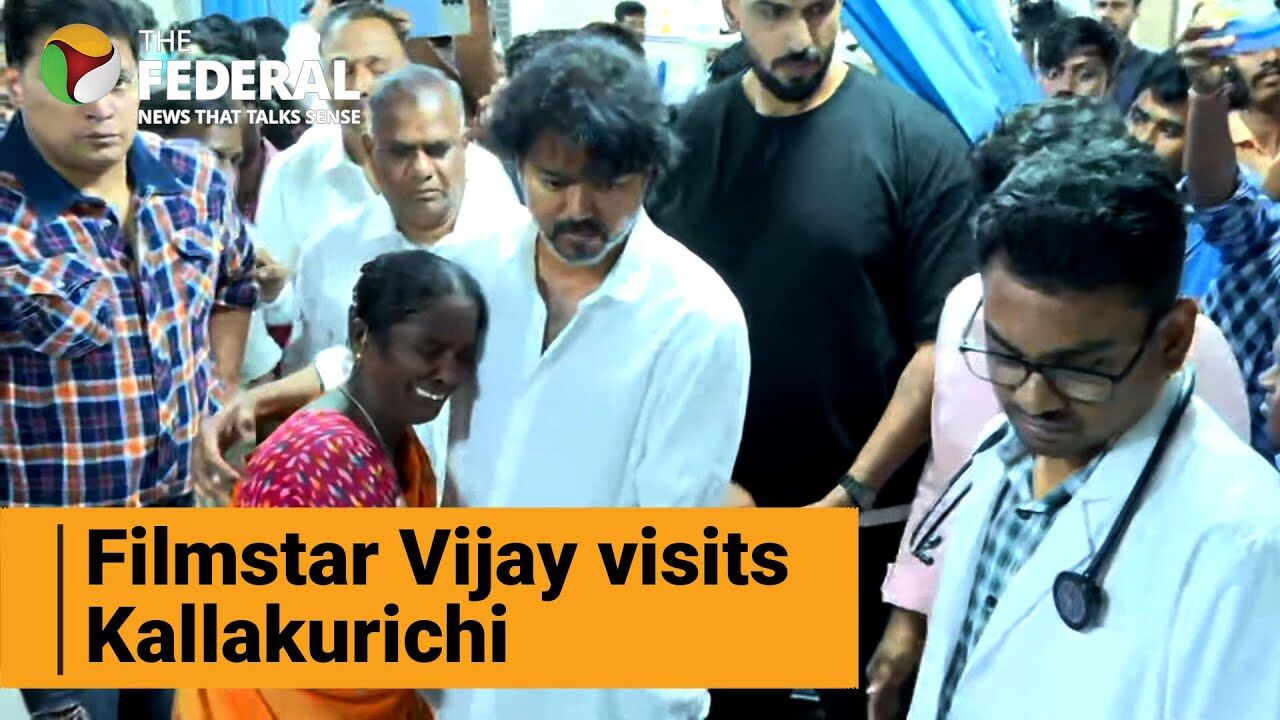 Watch | Actor-politician Vijay Visits Kallakurichi, Meets Hooch Tragedy ...