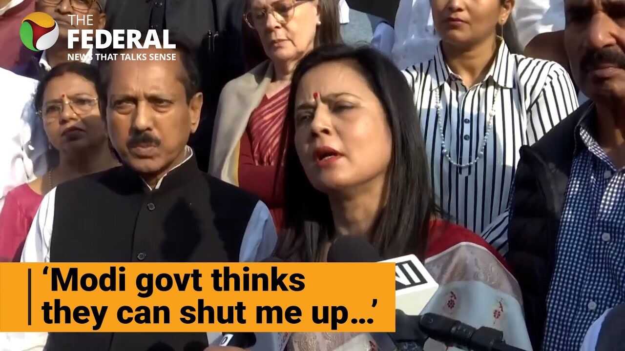 Watch | TMC MP meets press after Lok Sabha expulsion | The Federal