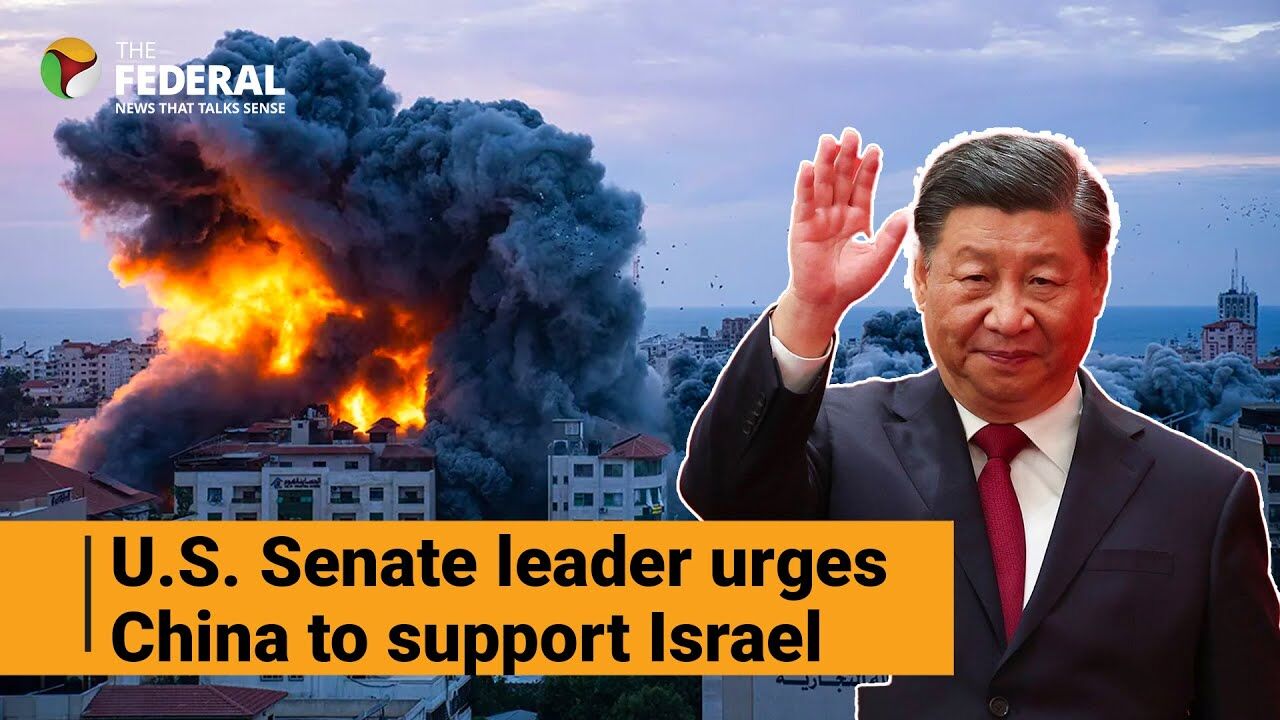 U.S. Senator calls on China to back Israel amid Hamas attacks