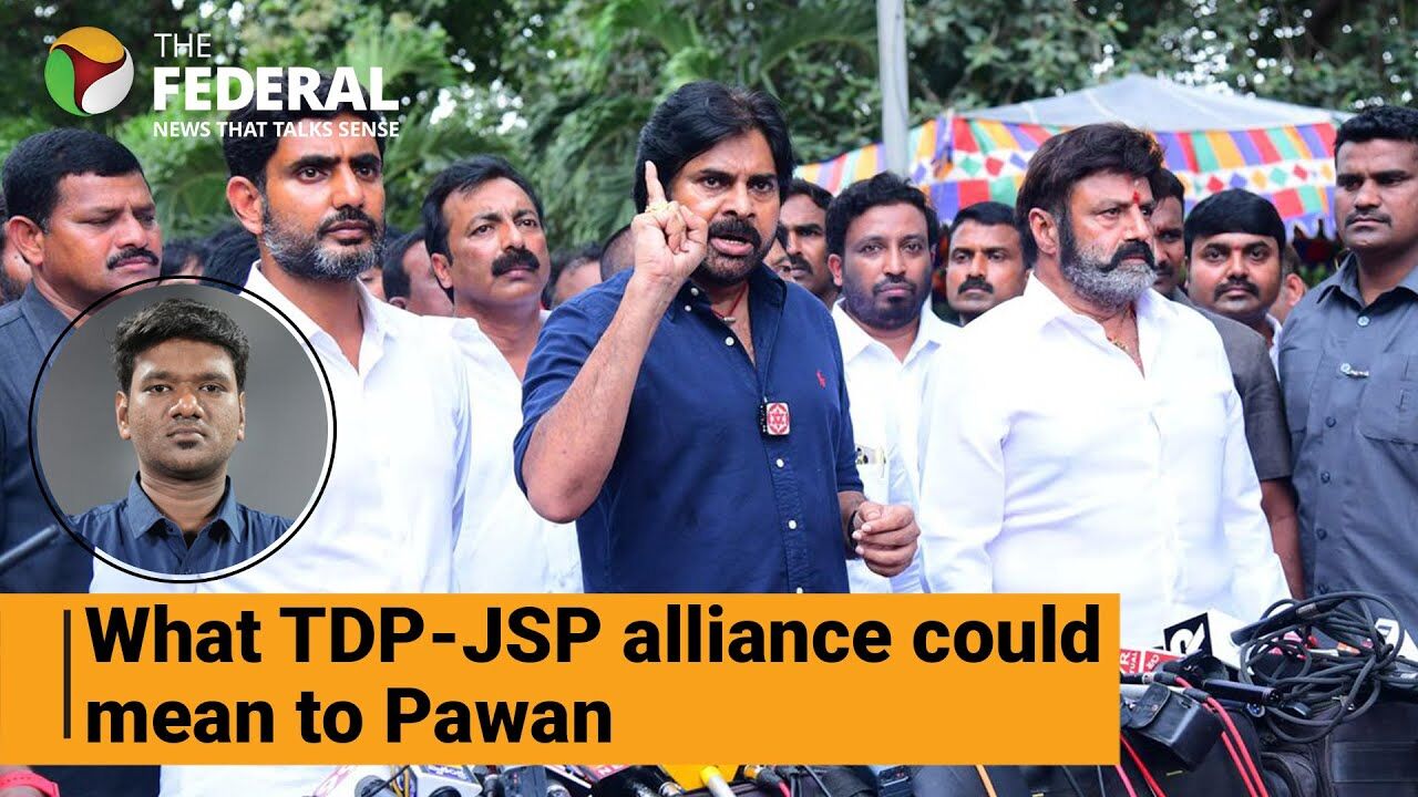 TDP-JSP alliance in Andhra: Is Pawan placing himself as Oppn face to take on Jagan?