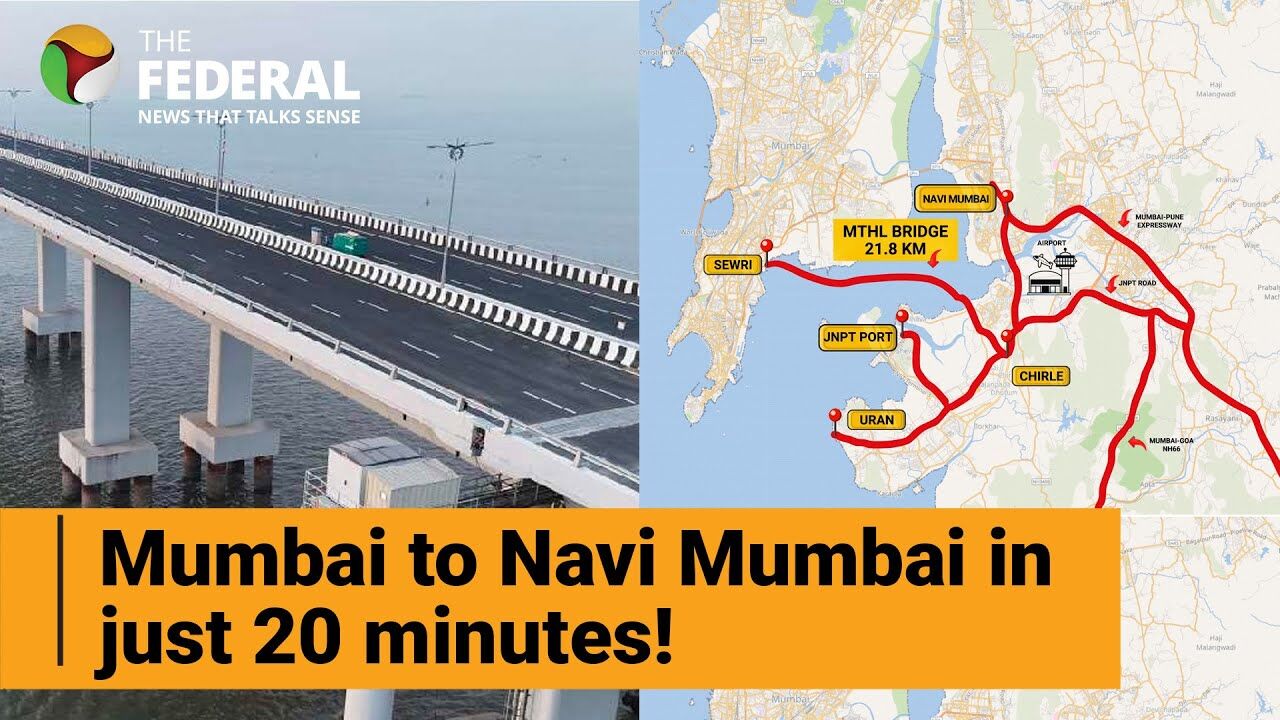 Watch PM Modi inaugurates Atal Setu, the longest sea bridge in India