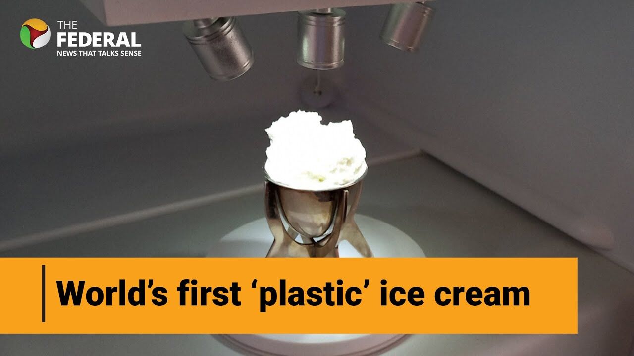 Would you eat this ‘plastic vanilla’ ice cream?
