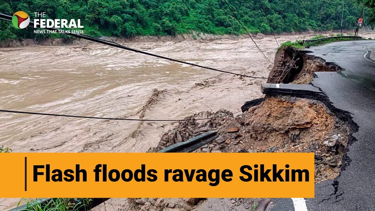 14 dead, 102 missing in Sikkim flash floods