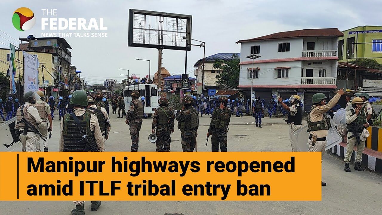 Manipur highways reopen amid enhanced security